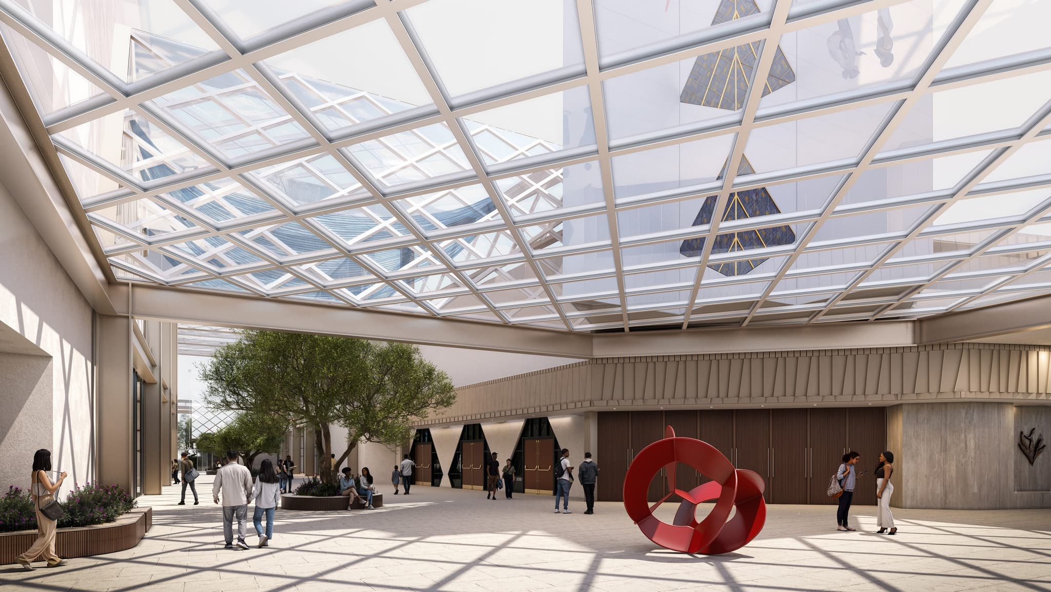 Sinai Temple — vista del proyecto 02