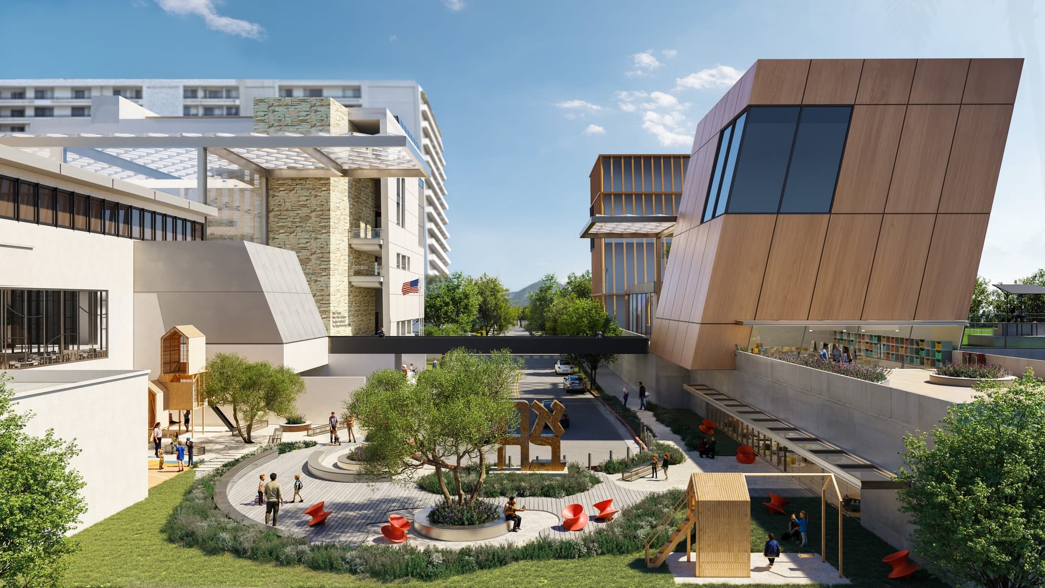 Sinai Temple — vista del proyecto 05